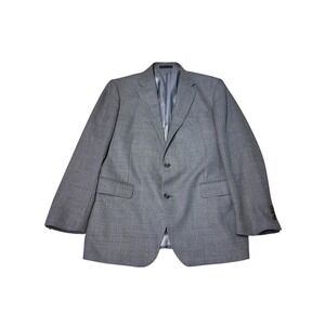 Paul‎ Betenly Men's Grey Wool Blend Suit Jacket Blazer Size 44R
